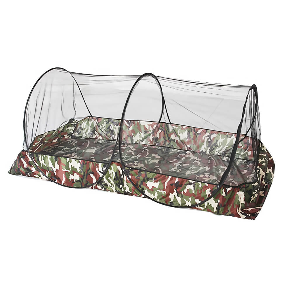 Foldable Portable Mesh Tent with Mosquito Protection for Camping