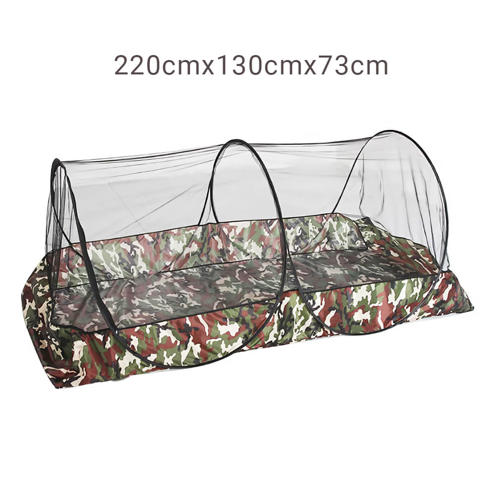Foldable Portable Mesh Tent with Mosquito Protection for Camping