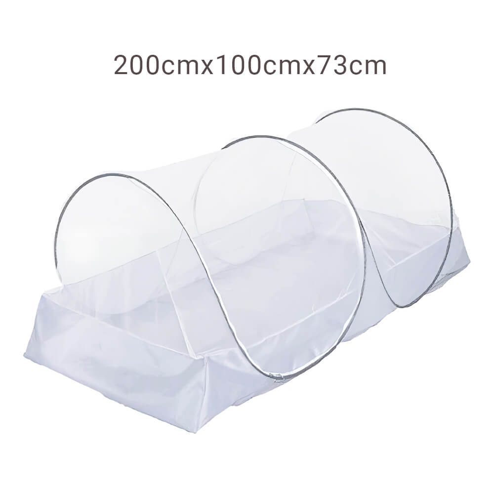 Foldable Portable Mesh Tent with Mosquito Protection for Camping